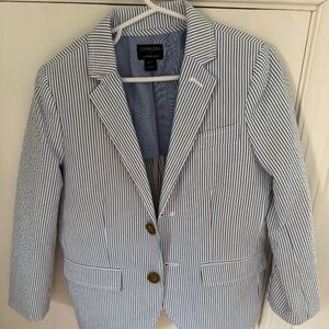 Boys JCrew Seersucker Suit